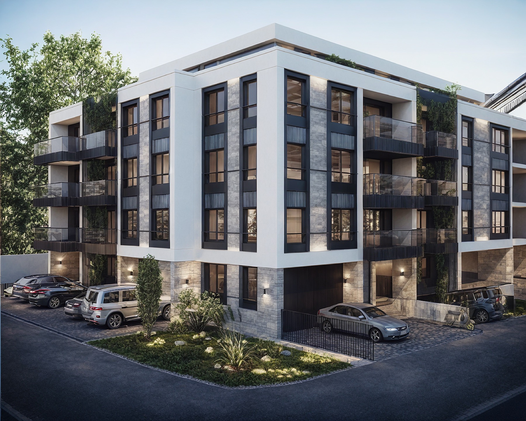 Dnevni render Nest Group zgrade u Kragujevcu